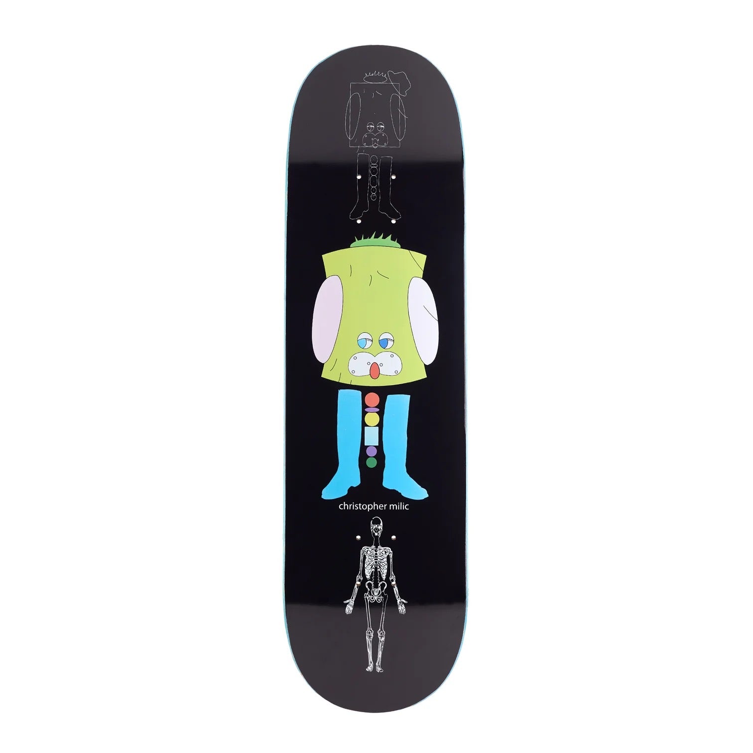 Frog Skateboards Vector World (Chris Milic) Deck