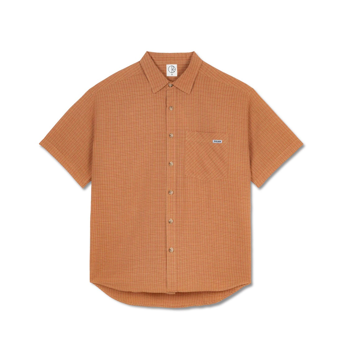 Polar Skate Co. MITCHELL SHIRT - RUST