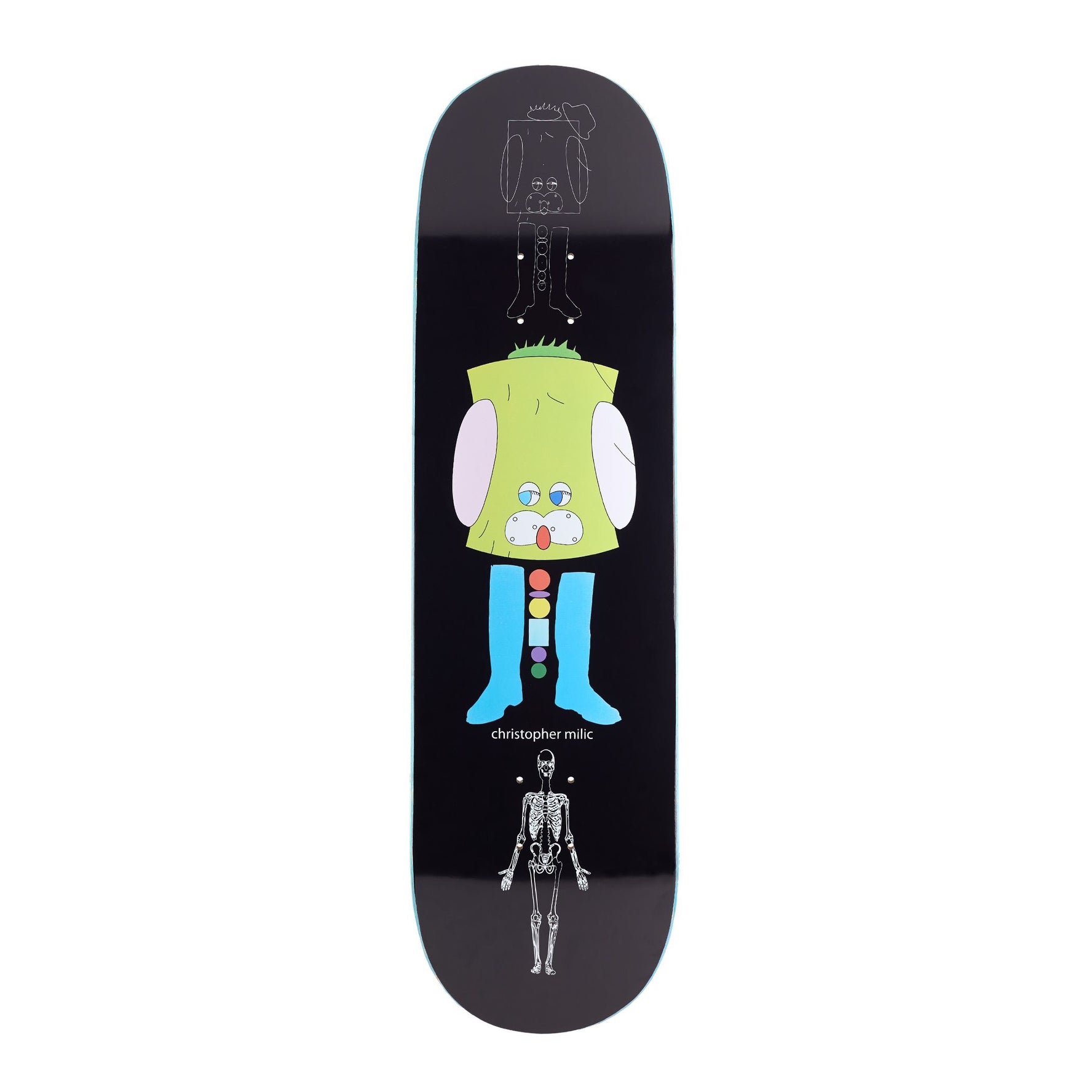 Frog Skateboards Vector World (Chris Milic) Board