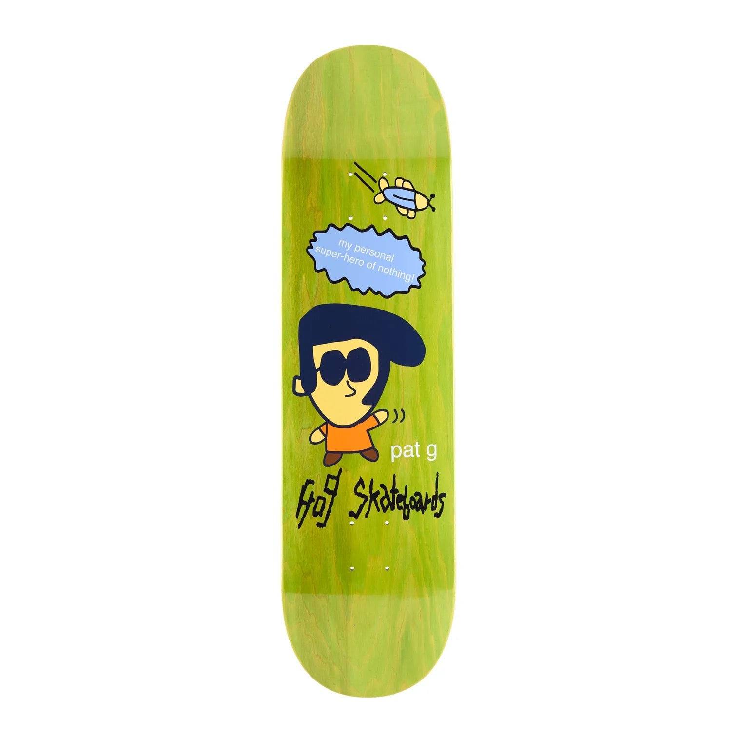 Frog Skateboards Super Hero (Pat G) Deck