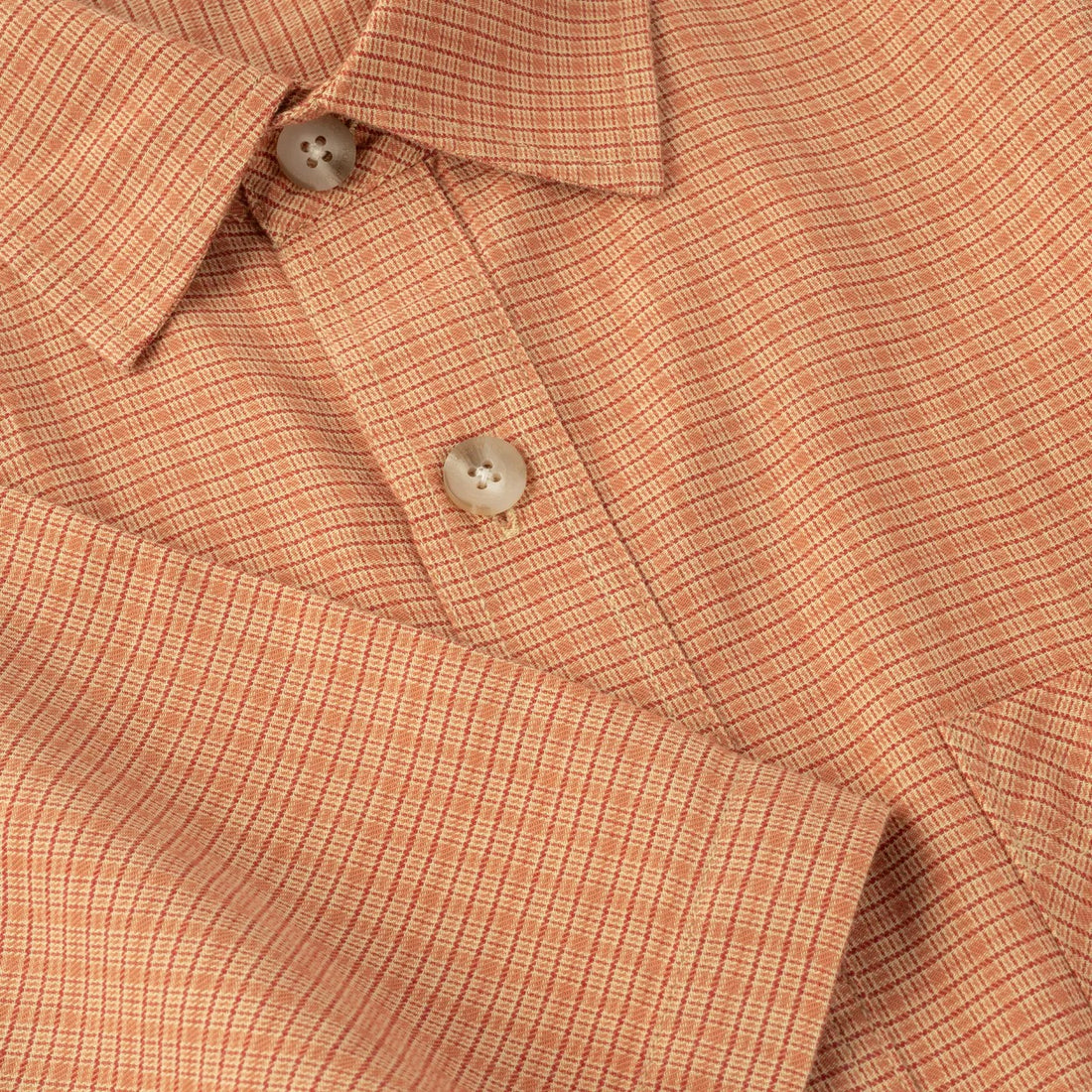 Polar Skate Co. MITCHELL SHIRT - RUST