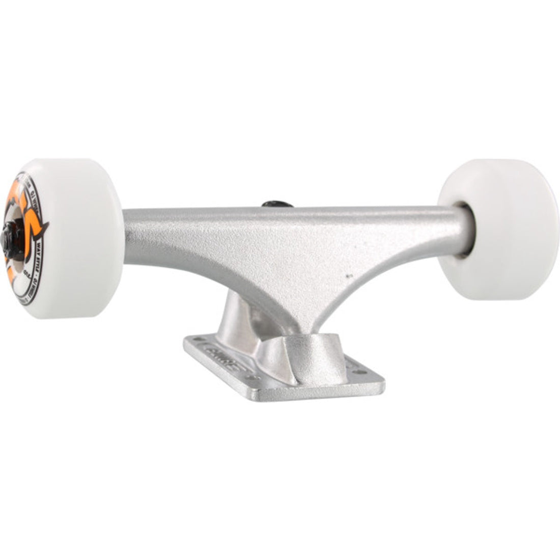 Bullet Trucks OJ Wheels Combo Silver White 145mm / 53mm Set