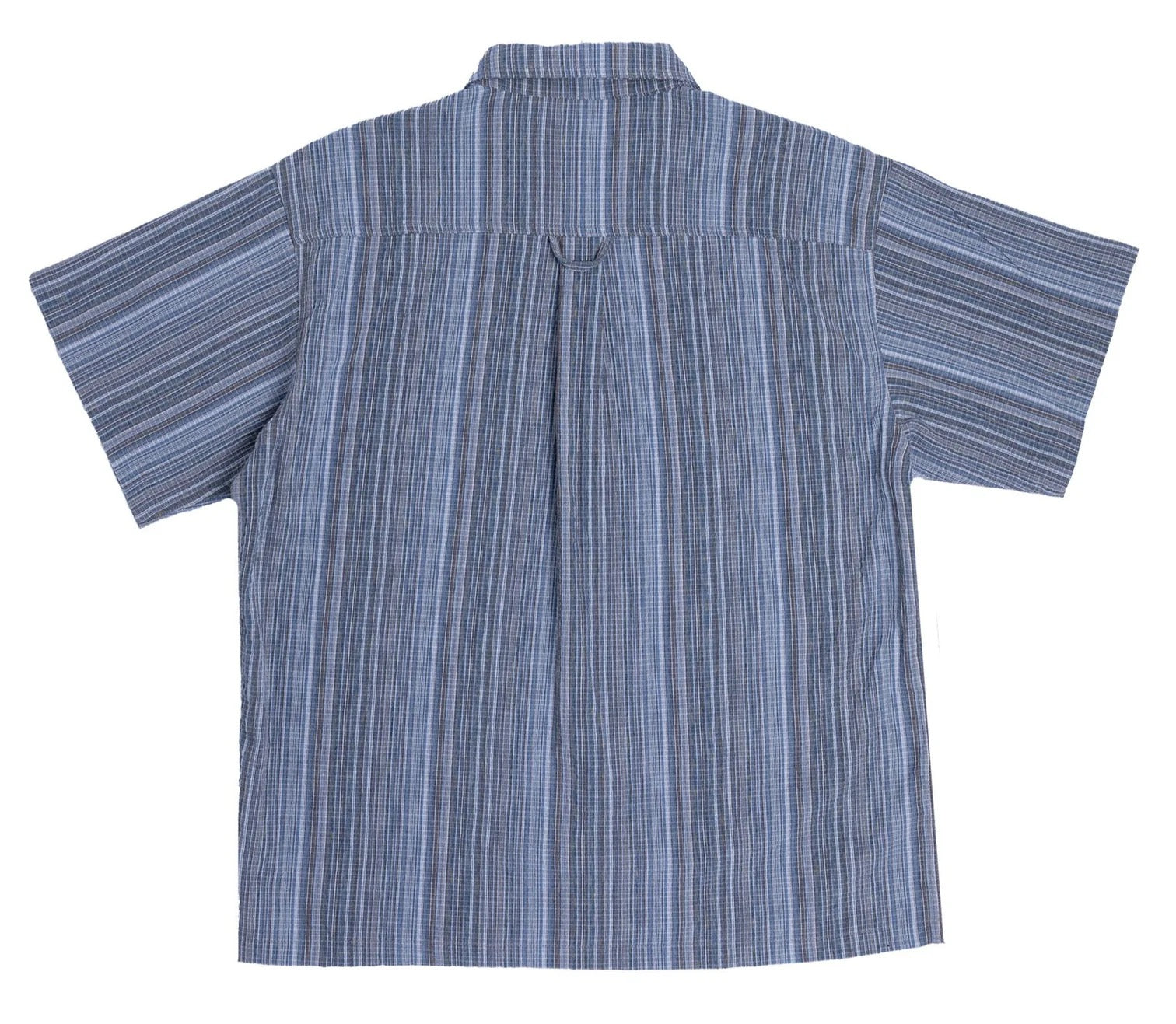 Frog Skateboards Mojo Stripe Pocket Shirt (Blue)