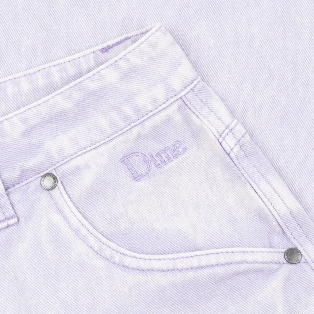 DIME CLASSIC BAGGY DENIM PANTS STONE LILAC