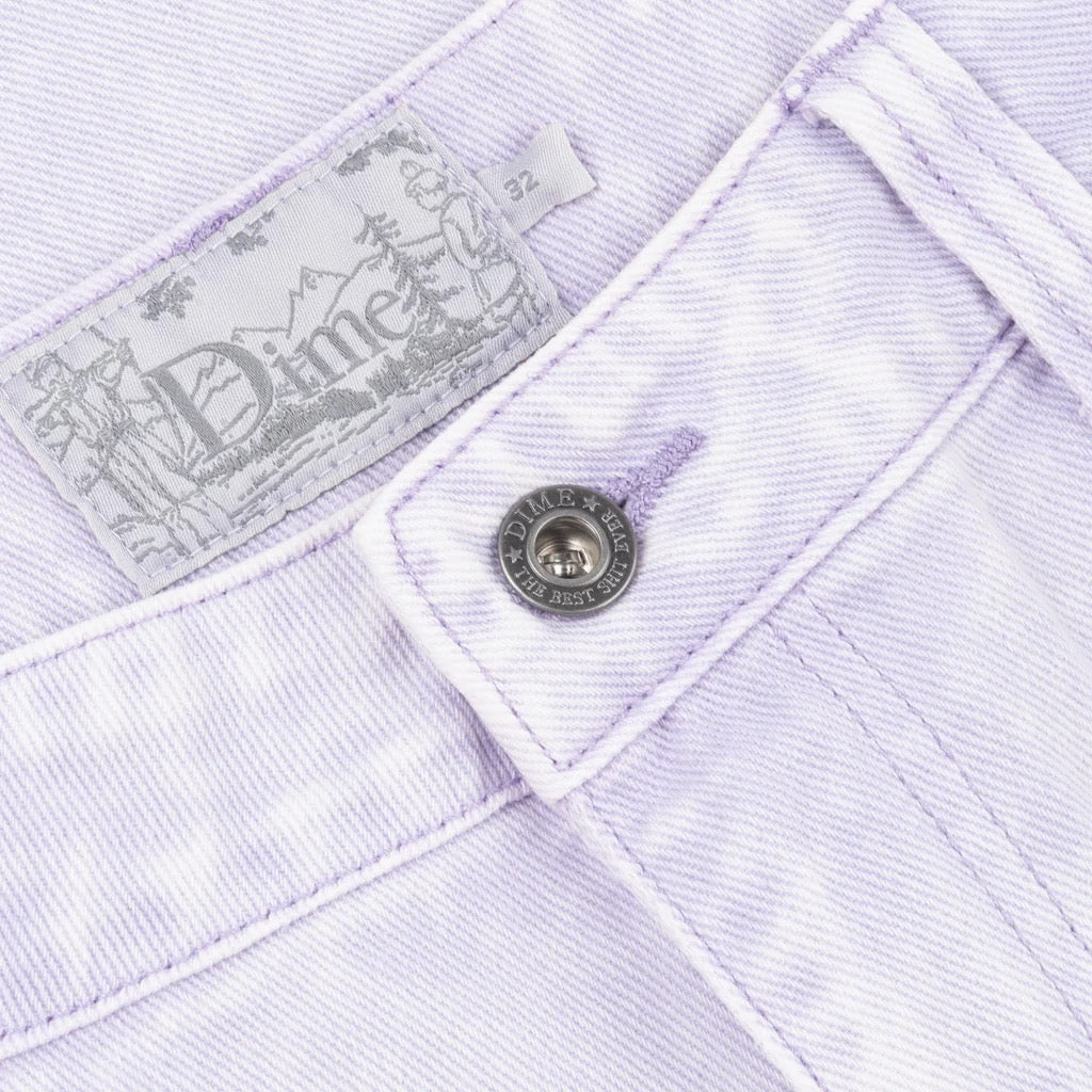 DIME CLASSIC BAGGY DENIM PANTS STONE LILAC