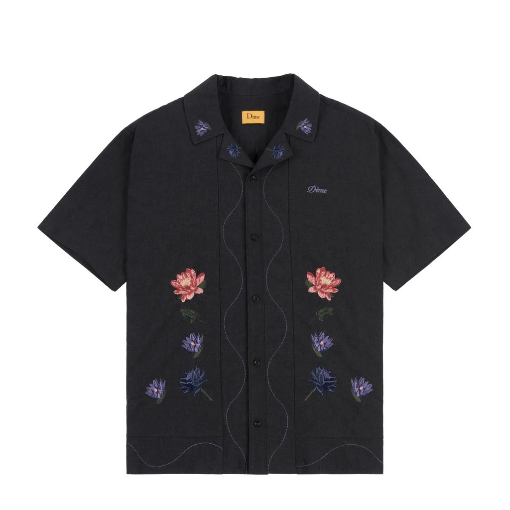 DIME LOTUS BUTTON UP SS