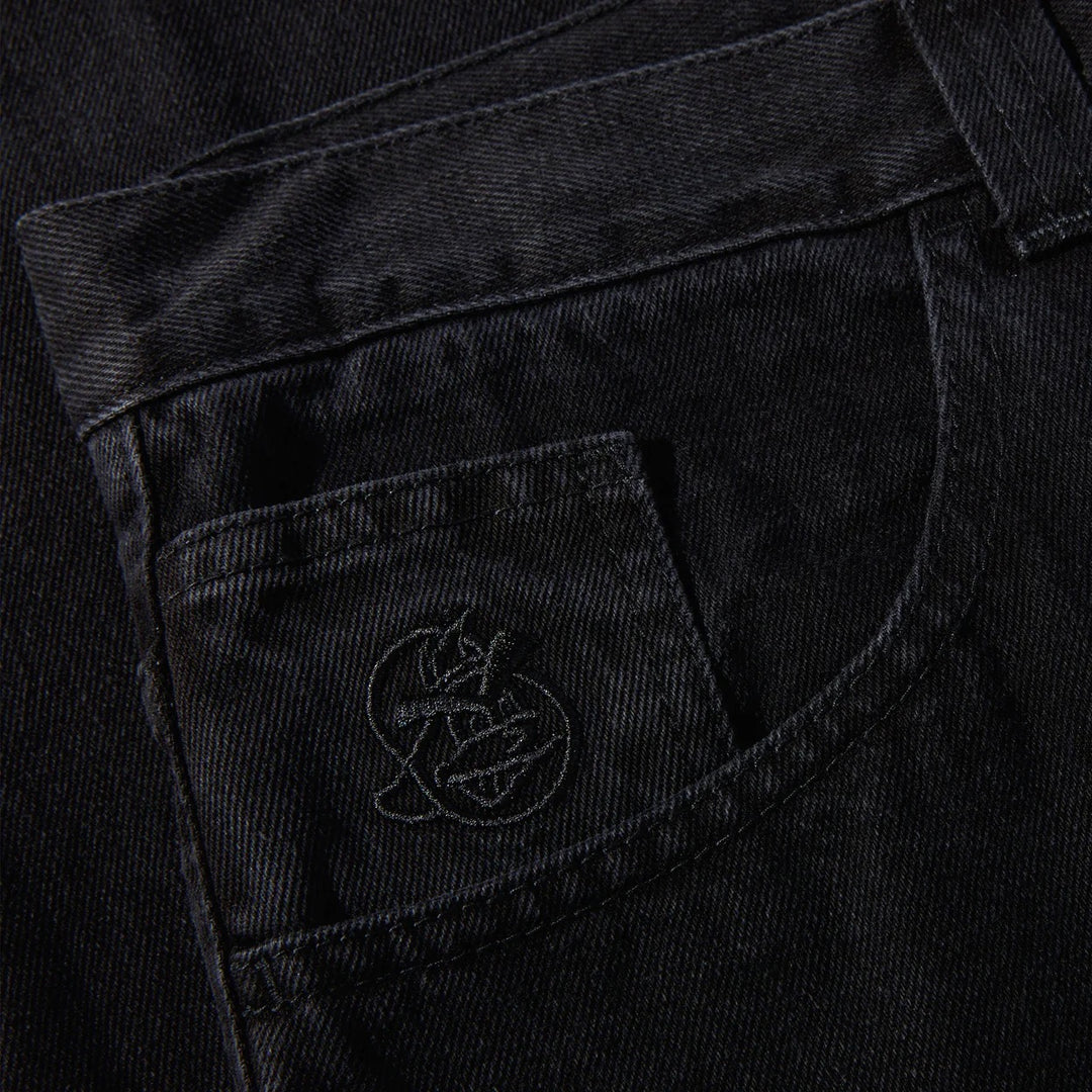 Polar Skate Co. '93! PANTS - PITCH BLACK