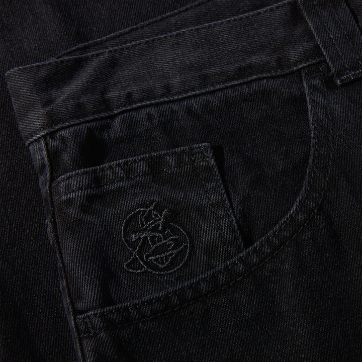 Polar Skate Co. '93! PANTS - PITCH BLACK