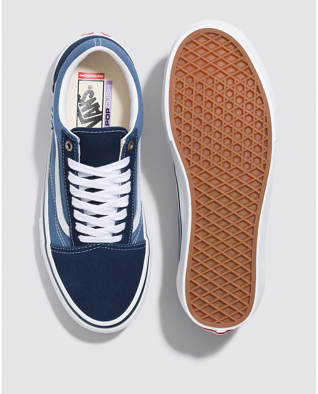 Vans Skate Old Skool Shoe Navy Blue/White