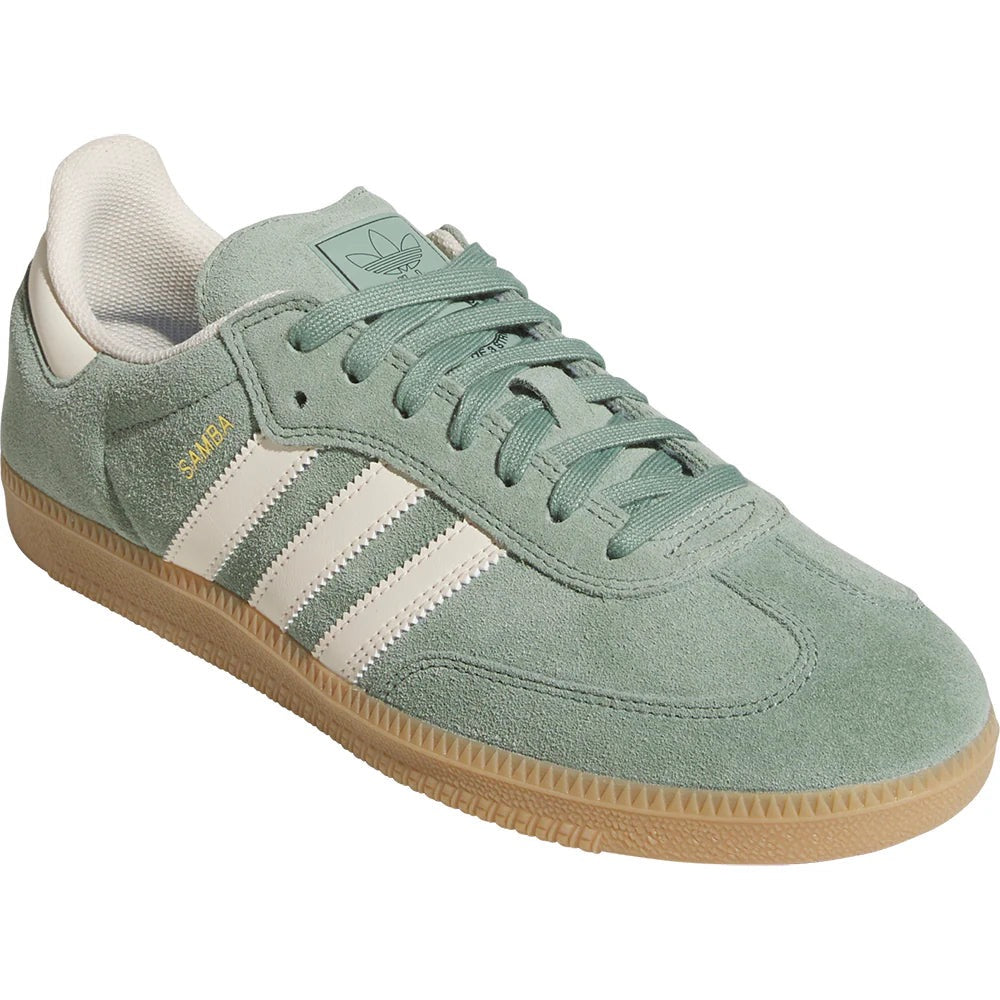 Adidas Samba ADV Silver Green/Wonder White/Gold Metallic