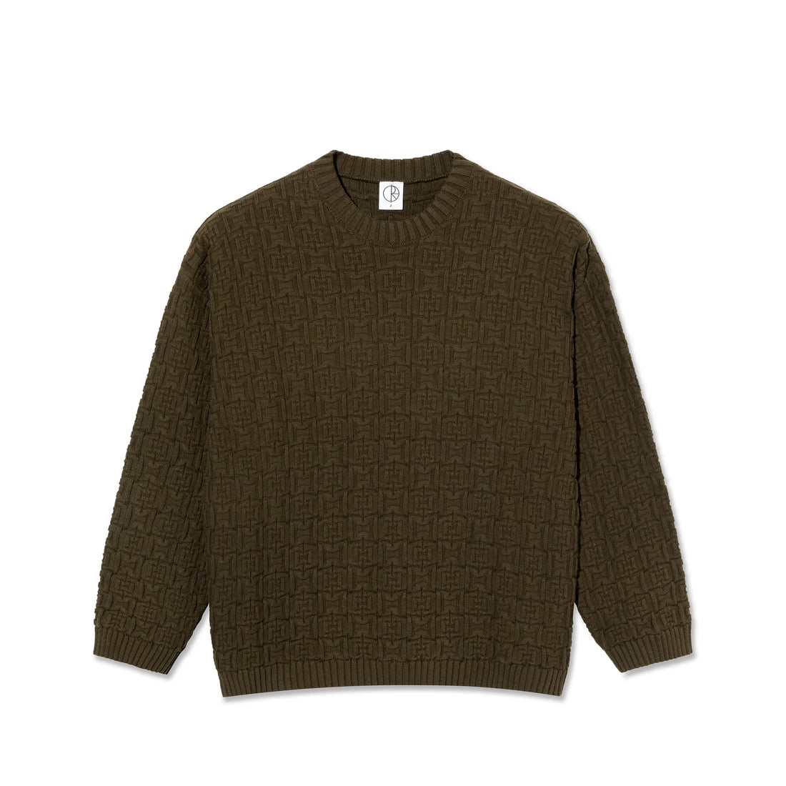 Polar Skate Co. ALEX SWEATER - BROWN