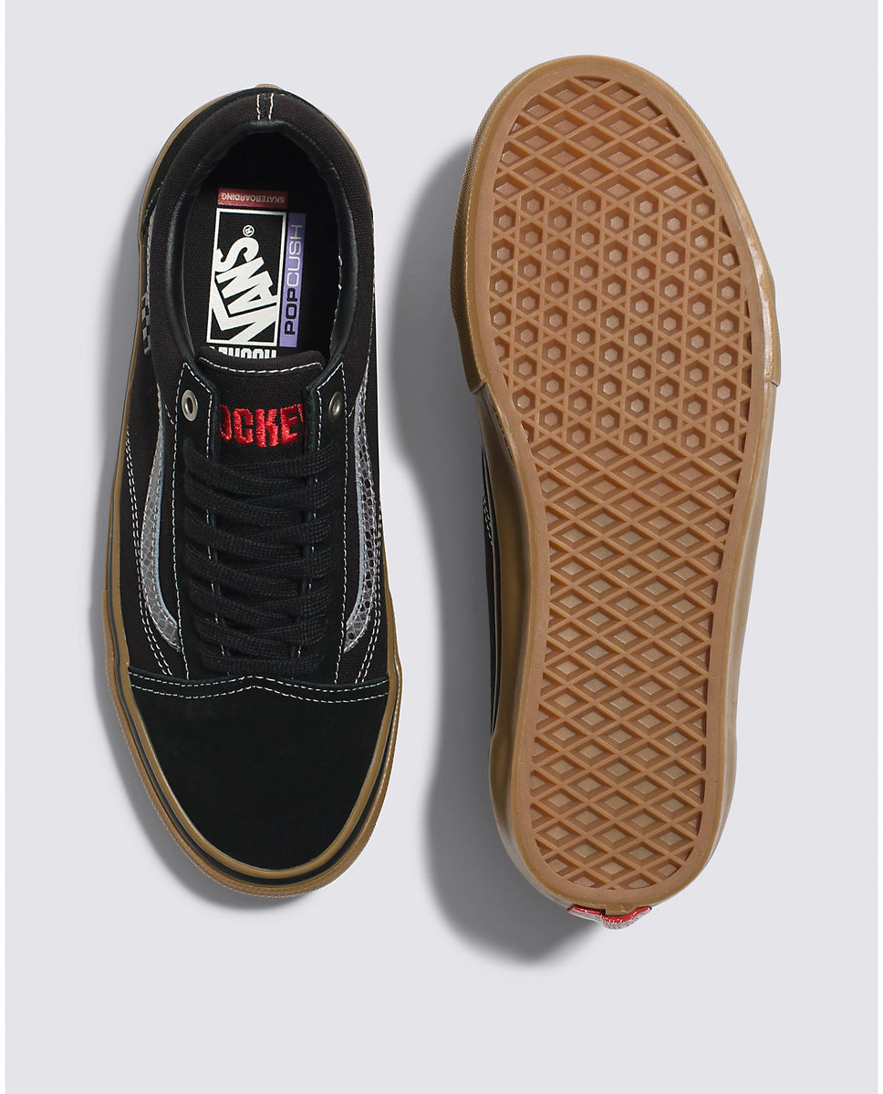 Vans X Hockey Skate Sk8 Old Skool Black/Snake – moceanskate