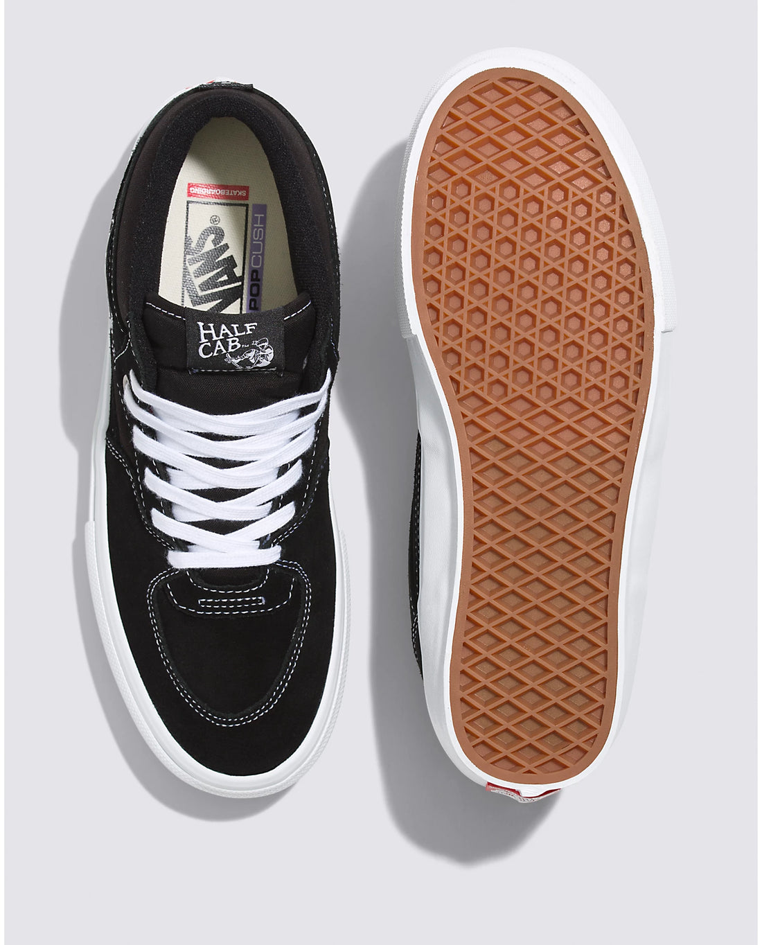 Vans Skate Half Cab Shoe Black/White