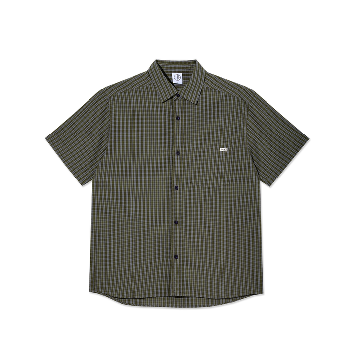 Polar Skate Co. Mitchell Shirt Black/Green