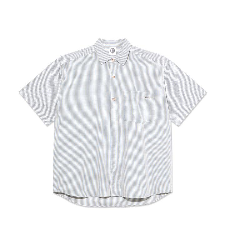 Polar Skate Co. Mitchell Shirt Blue/Check