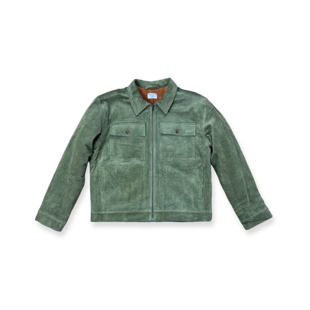 Mocean Olive Green Corduroy Jacket